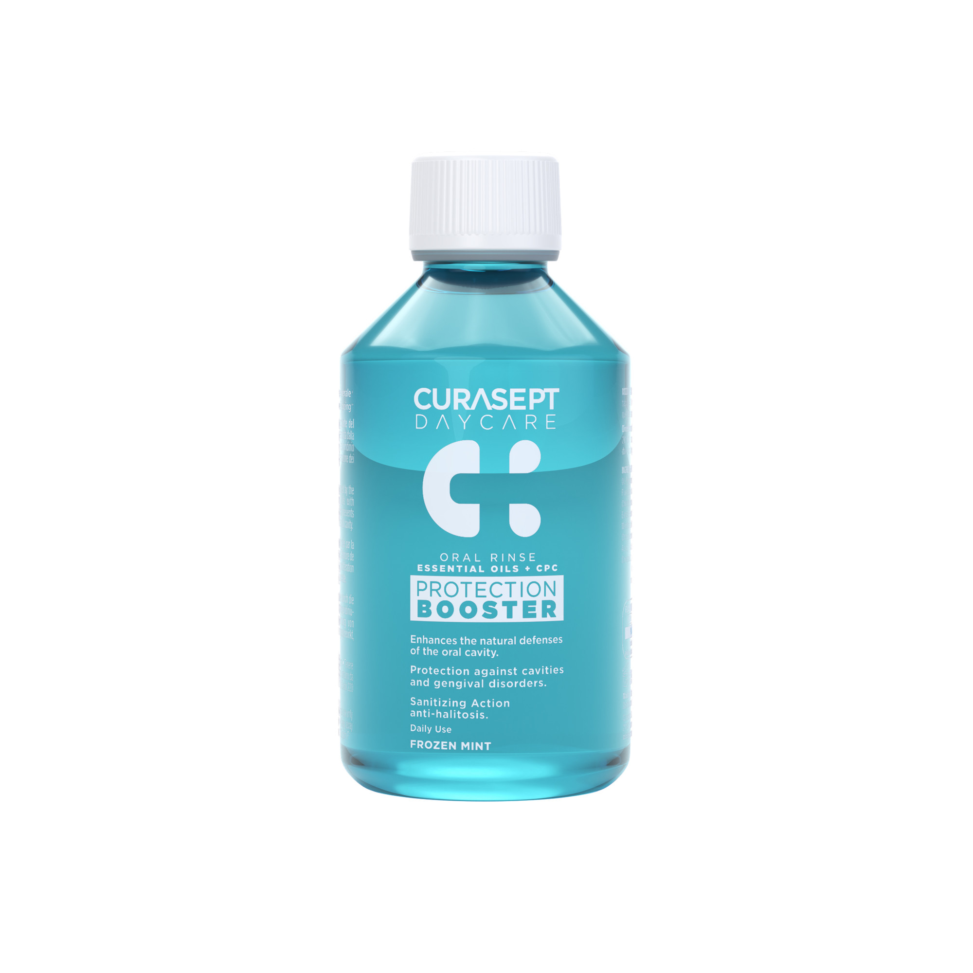 Curasept Booster Frozen Mint ミント味のマウスウォッシュ